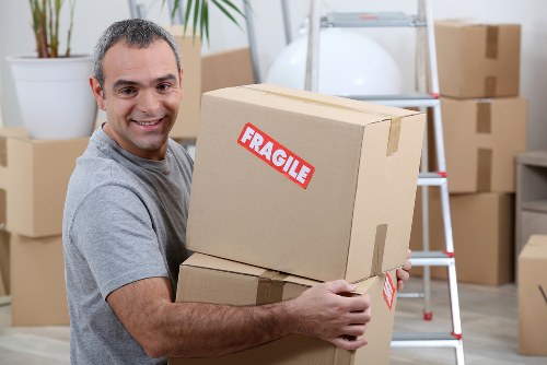 Furniture removals team helping with a local move in Dulwich