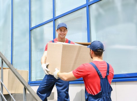 Commercial moving team planning a business relocation in Dulwich
