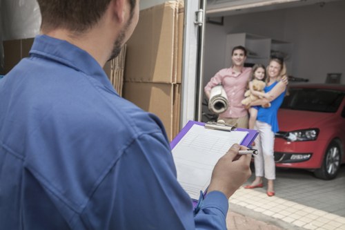Careful moving service for a flat or period property in Dulwich