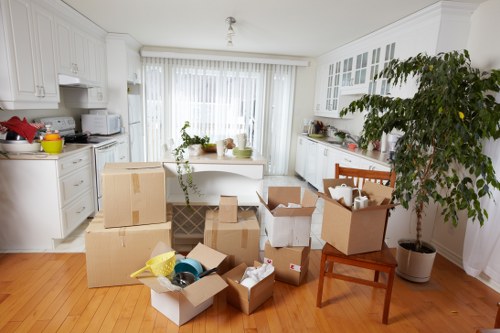 Furniture removal from a flat with stairs and tight access in Dulwich
