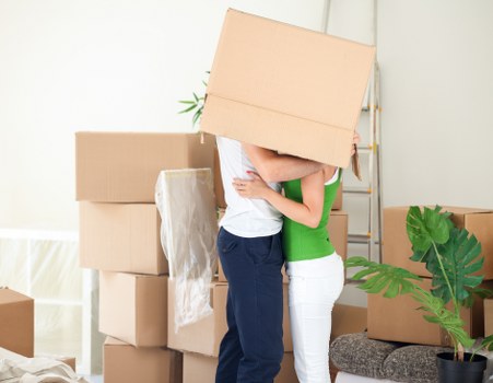 Furniture loading during a home move in Dulwich