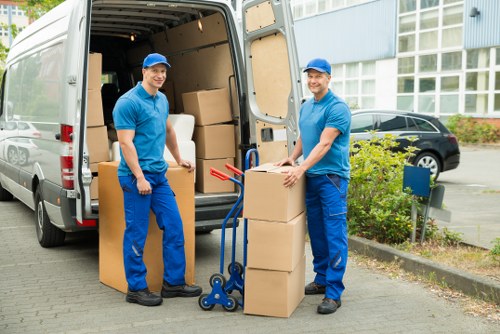 Removal van for residential and commercial moves in Dulwich