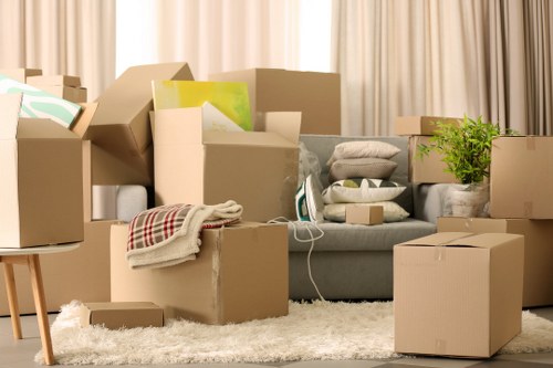 Commercial moving truck service for office removals in Dulwich