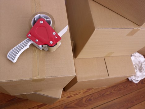 Careful packing and preparation for a local home move